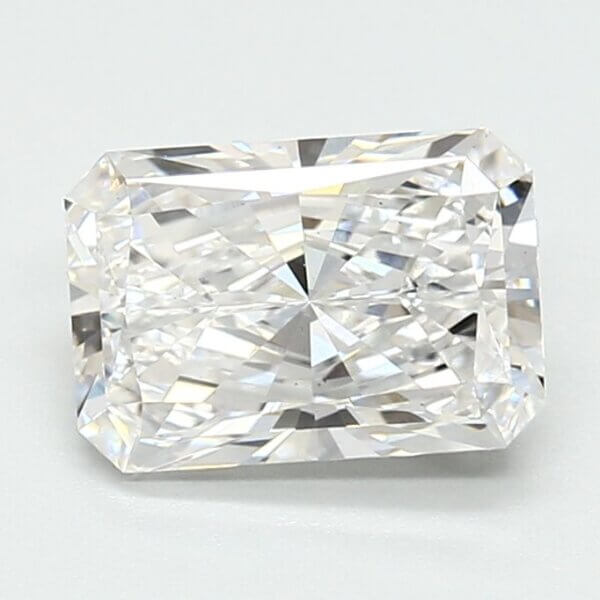 1.67 Carat Radiant Lab-Grown Diamond
