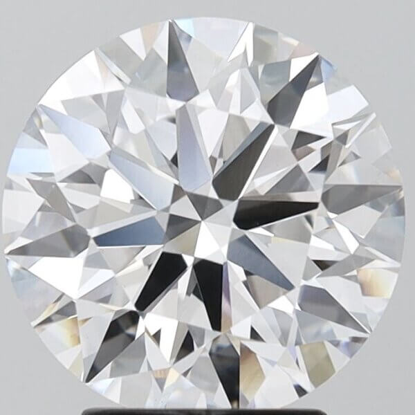 3.48 Carat Round Brilliant Lab-Grown Diamond