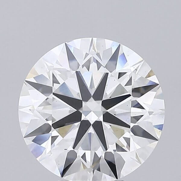 6.6 Carat Round Brilliant Lab-Grown Diamond