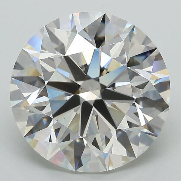 6.95 Carat Round Brilliant Lab-Grown Diamond