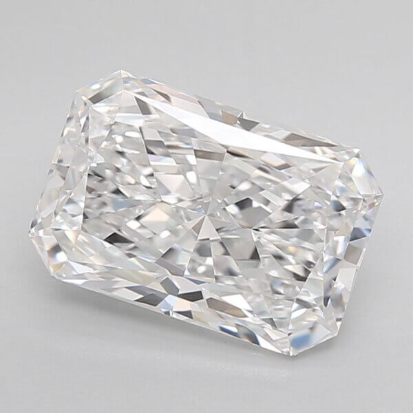 4.04 Carat Radiant Lab-Grown Diamond