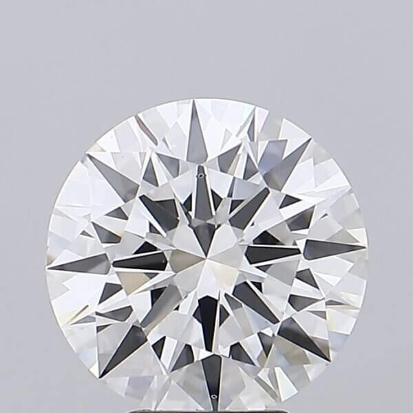 5.19 Carat Round Brilliant Lab-Grown Diamond