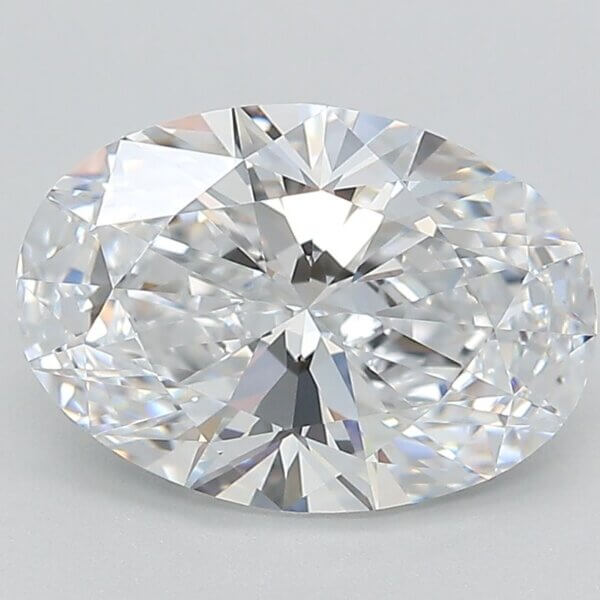 2.55 Carat Oval Lab-Grown Diamond
