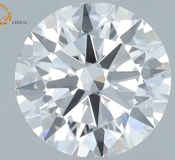 0.79 Carat Round Brilliant Lab-Grown Diamond