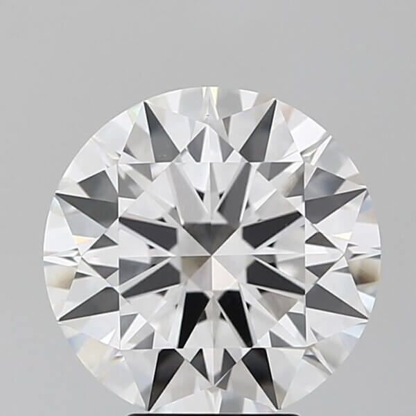4.22 Carat Round Brilliant Lab-Grown Diamond