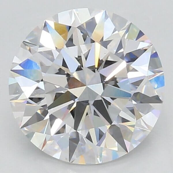 2.88 Carat Round Brilliant Lab-Grown Diamond