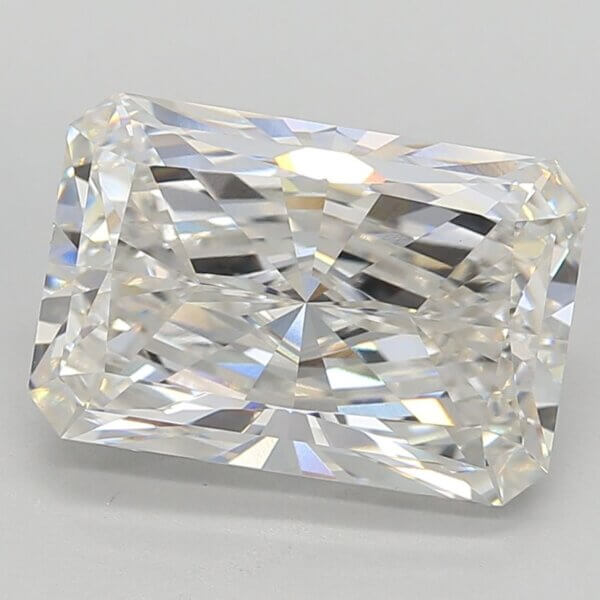 7.19 Carat Radiant Lab-Grown Diamond