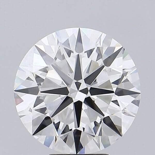 6.53 Carat Round Brilliant Lab-Grown Diamond