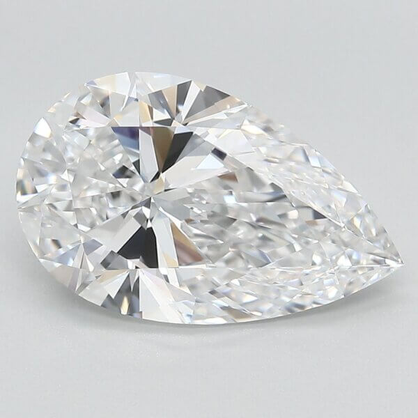 4.07 Carat Pear Lab-Grown Diamond