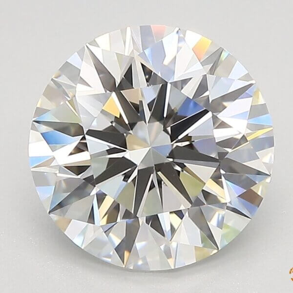 3.25 Carat Round Brilliant Lab-Grown Diamond
