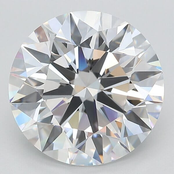 5.89 Carat Round Brilliant Lab-Grown Diamond