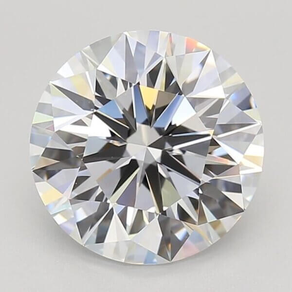 3.44 Carat Round Brilliant Lab-Grown Diamond