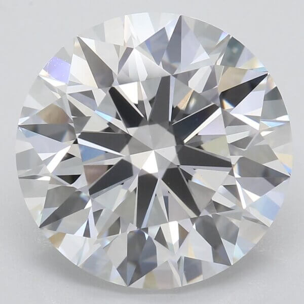 4.24 Carat Round Brilliant Lab-Grown Diamond