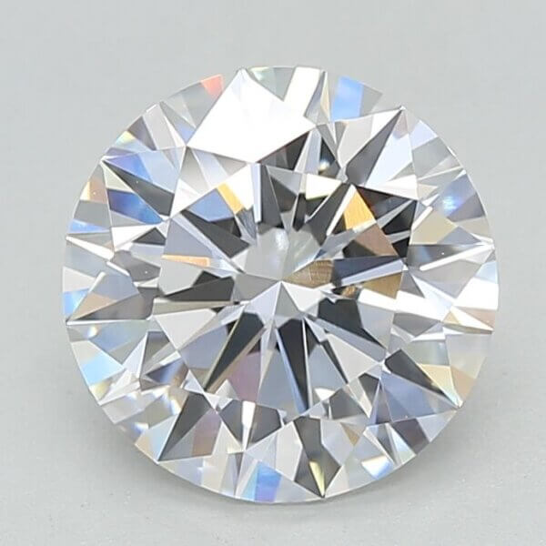 2.94 Carat Round Brilliant Lab-Grown Diamond