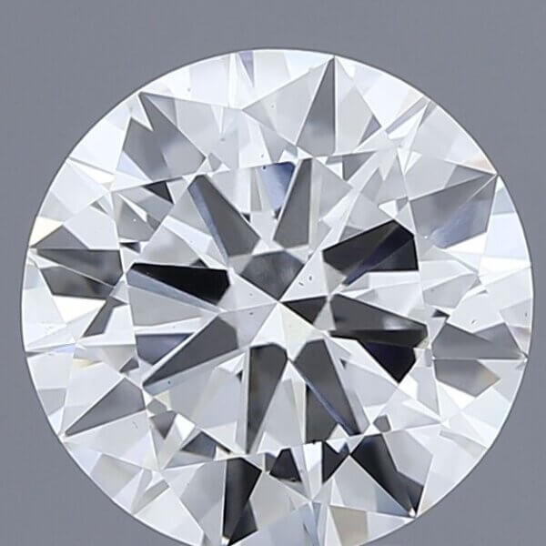 5.49 Carat Round Brilliant Lab-Grown Diamond