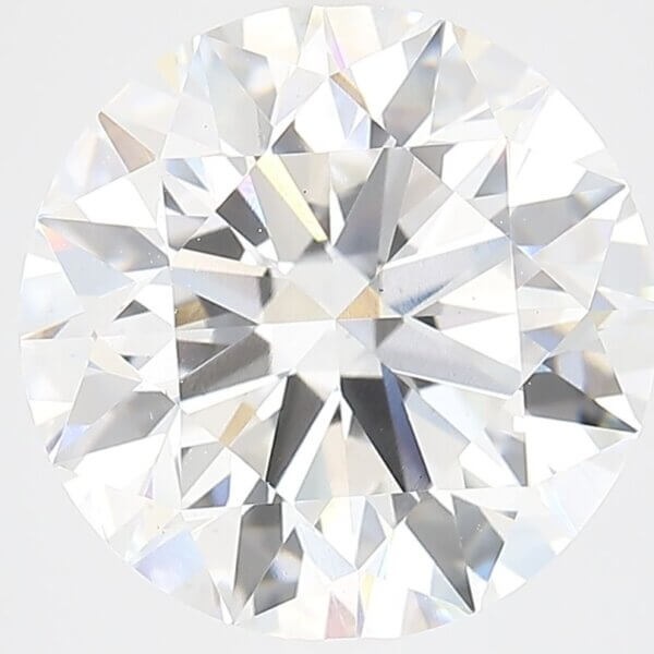 6.17 Carat Round Brilliant Lab-Grown Diamond