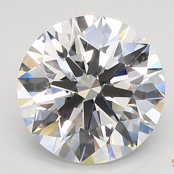 3.4 Carat Round Brilliant Lab-Grown Diamond