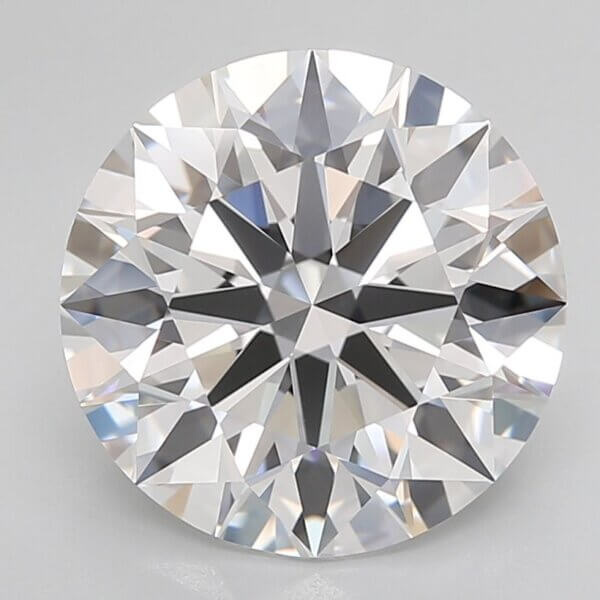 6.02 Carat Round Brilliant Lab-Grown Diamond