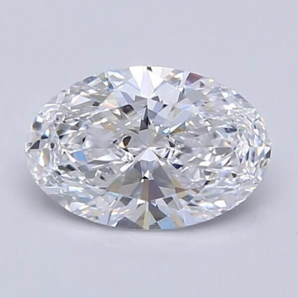 0.84 Carat Oval Lab-Grown Diamond