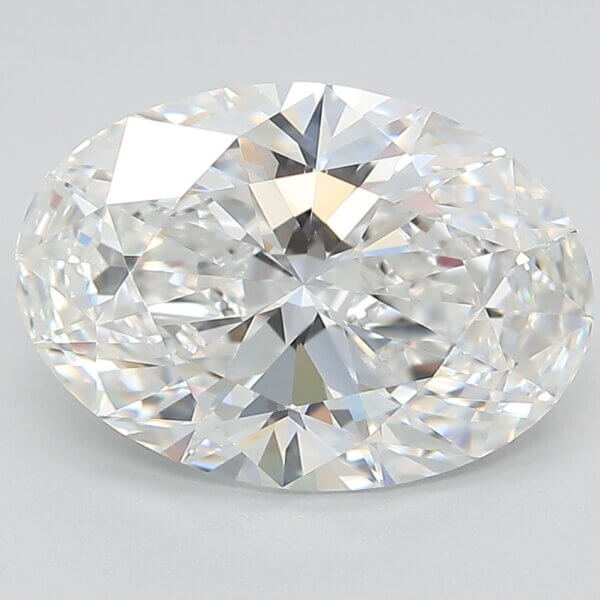 4.04 Carat Oval Lab-Grown Diamond