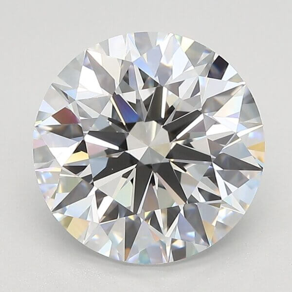 4.08 Carat Round Brilliant Lab-Grown Diamond