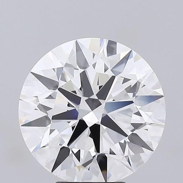 5.54 Carat Round Brilliant Lab-Grown Diamond