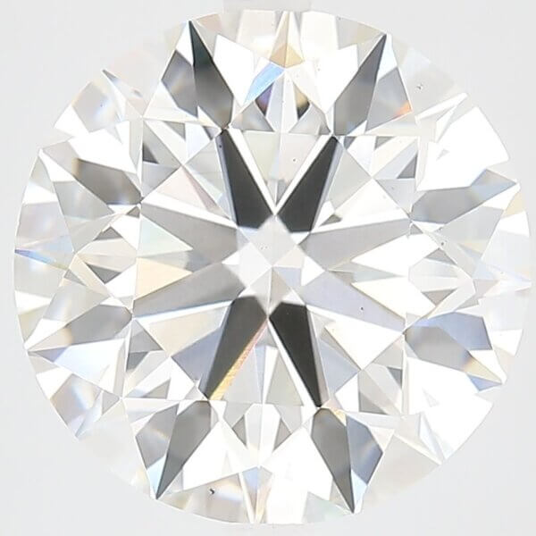 6.51 Carat Round Brilliant Lab-Grown Diamond