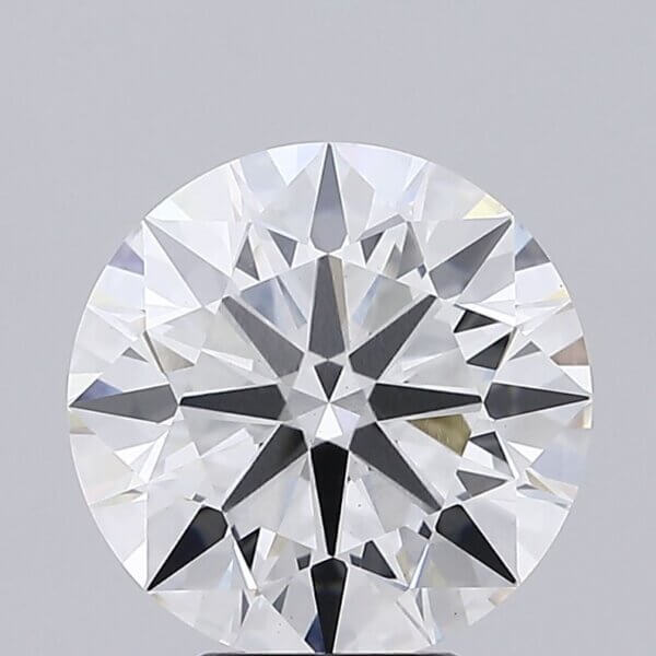 5.58 Carat Round Brilliant Lab-Grown Diamond