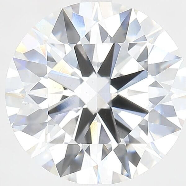 6.39 Carat Round Brilliant Lab-Grown Diamond