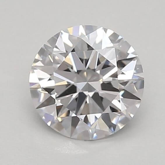 0.68 Carat Round Brilliant Lab-Grown Diamond